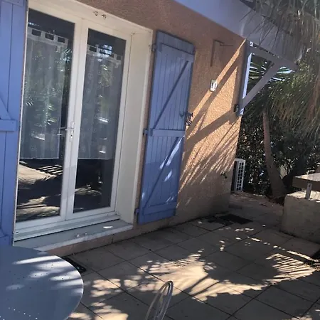 Semesterbostad De La Clape A La Mon Petit Pavillon Labellise - F2- Piscine Commune - Wifi Gratuit- Parking Prive - Arrivee Autonome - 800 M - Grande Terrasse Abritee Vent - *